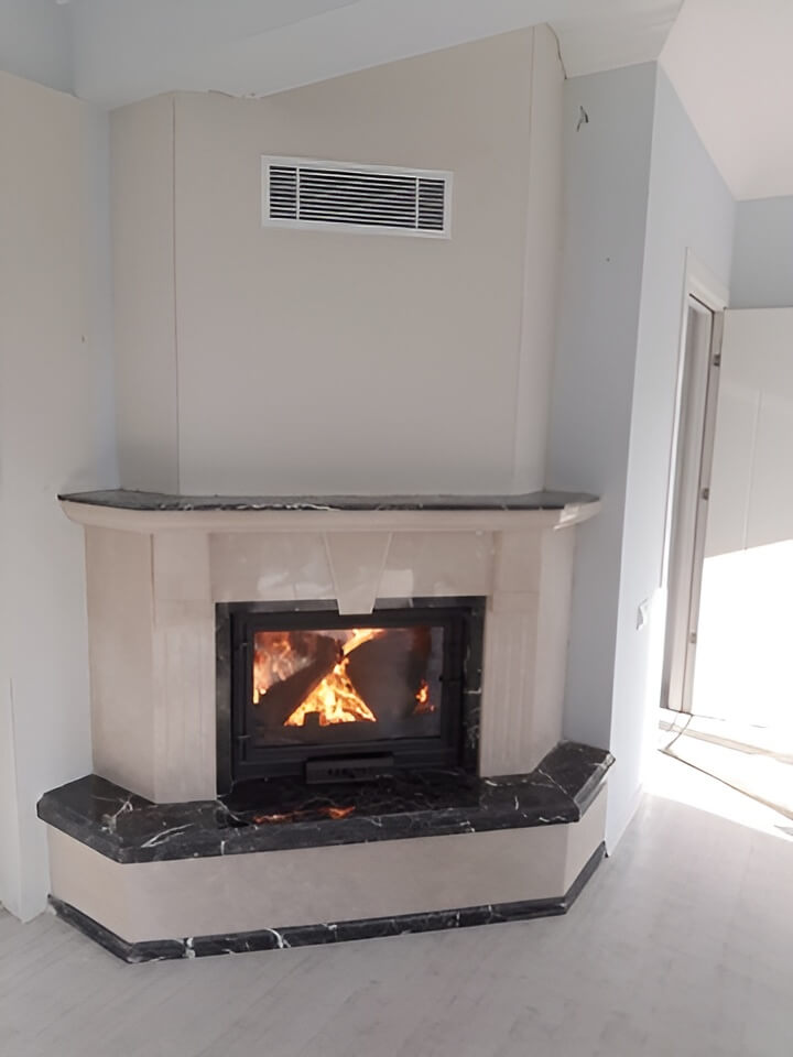 Klasik Şömine Tasarımı 12